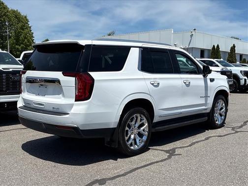 Summit White 2021 GMC Yukon SLT