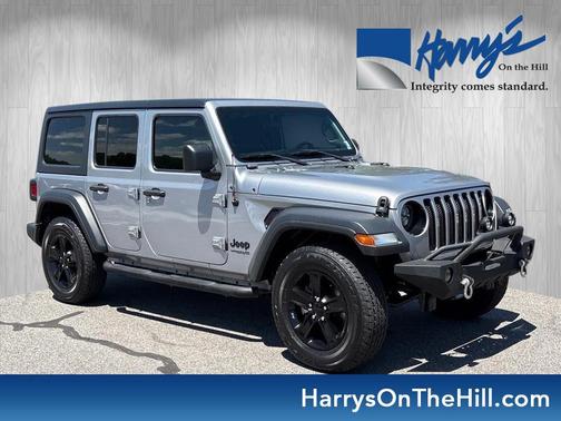 Billet Silver Metallic Clearcoat 2021 Jeep Wrangler Unlimited Sport Altitude
