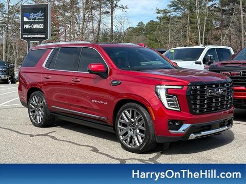 Volcanic Red Tintcoat 2025 GMC Yukon Denali Ultimate