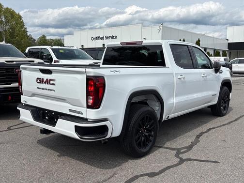 Summit White 2025 GMC Sierra 1500 Elevation