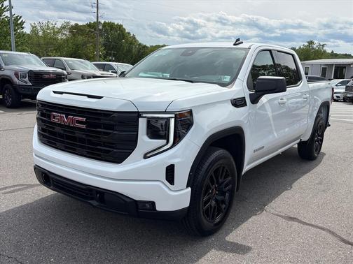 Summit White 2025 GMC Sierra 1500 Elevation