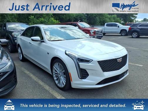 Crystal White Tricoat 2020 Cadillac CT6 3.6L Luxury