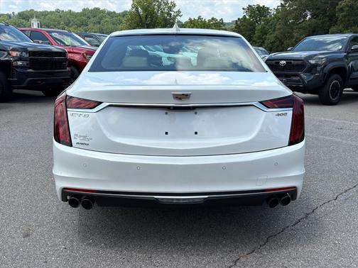 Crystal White Tricoat 2020 Cadillac CT6 3.6L Luxury