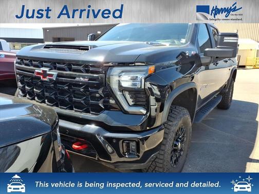 Black 2025 Chevrolet Silverado 2500 ZR2