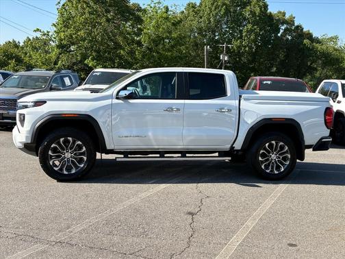 Summit White 2025 GMC Canyon Denali