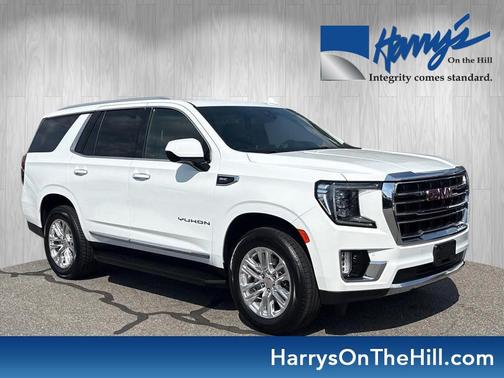 Summit White 2024 GMC Yukon SLT