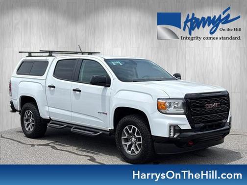 Summit White 2022 GMC Canyon AT4
