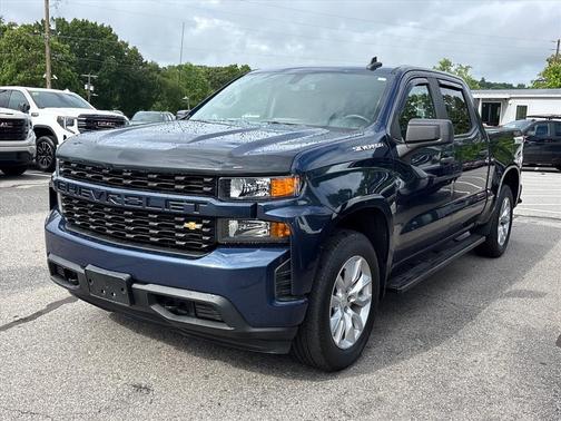 Northsky Blue Metallic 2020 Chevrolet Silverado 1500 Custom