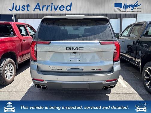 Sterling Metallic 2025 GMC Yukon XL AT4
