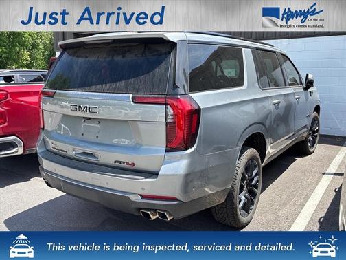 Sterling Metallic 2025 GMC Yukon XL AT4