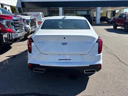 Summit White 2026 Cadillac CT4 Premium Luxury