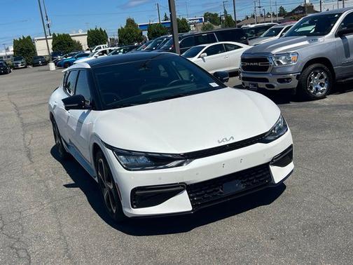 Snow White Pearl 2023 Kia EV6 GT-Line