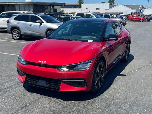 Red 2023 Kia EV6 GT-Line