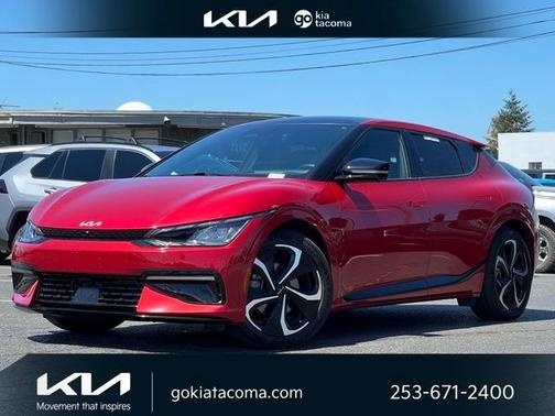 Red 2023 Kia EV6 GT-Line