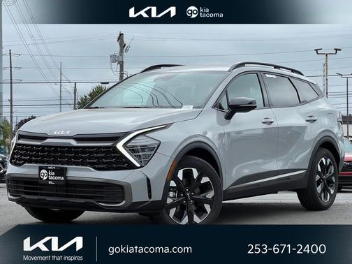 Gray 2024 Kia Sportage X-Line