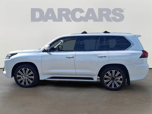 Eminent White Pearl 2021 Lexus LX 570 Three-Row