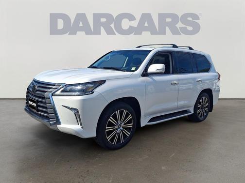 Eminent White Pearl 2021 Lexus LX 570 Three-Row
