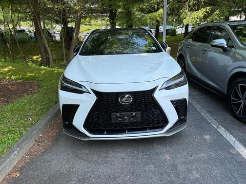 Ultra White 2025 Lexus NX 450h+ F SPORT Handling