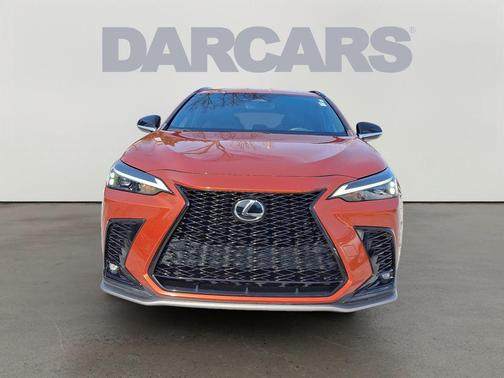 Cadmium Orange 2022 Lexus NX 350 F SPORT Handling
