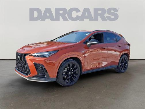 Cadmium Orange 2022 Lexus NX 350 F SPORT Handling