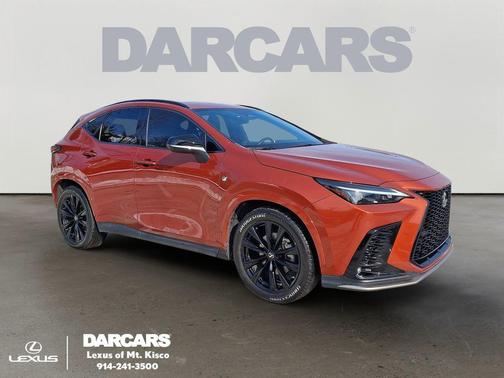 Cadmium Orange 2022 Lexus NX 350 F SPORT Handling