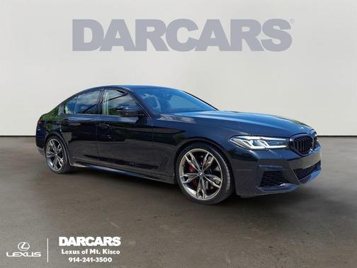 Black Sapphire Metallic 2021 BMW M550 i Xdrive