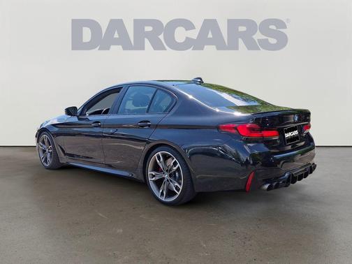 Black Sapphire Metallic 2021 BMW M550 i Xdrive