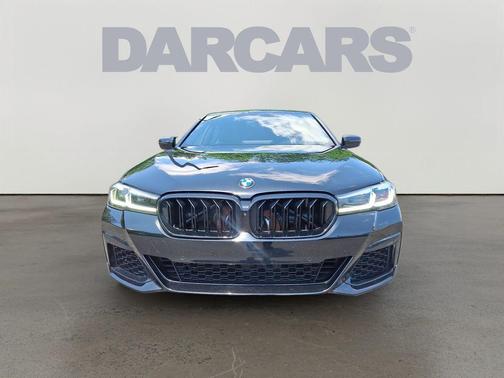 Black Sapphire Metallic 2021 BMW M550 i Xdrive
