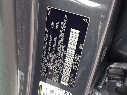 Cloudburst Gray 2026 Lexus RX 350 Luxury