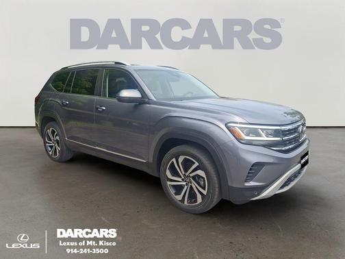 Platinum Gray Metallic 2022 Volkswagen Atlas 3.6L SEL