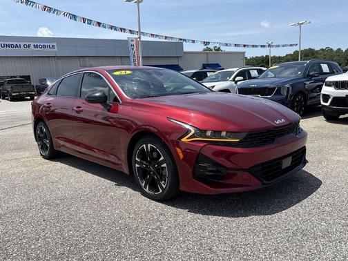 Passion Red 2024 Kia K5 GT-Line