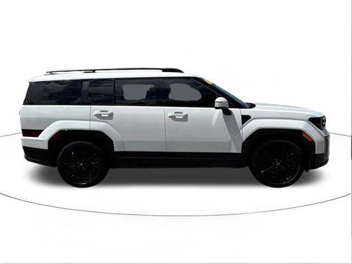 Serenity White 2025 Hyundai SANTA FE HEV Calligraphy