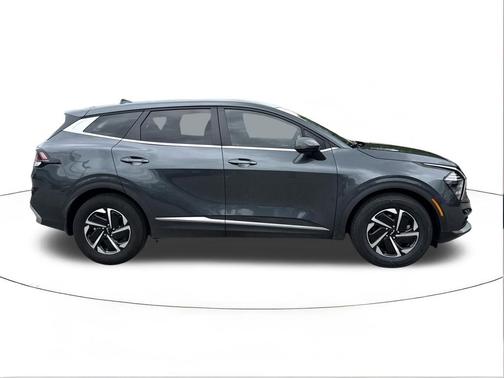 Gravity Gray 2025 Kia Sportage Hybrid LX