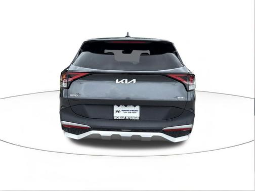Gravity Gray 2025 Kia Sportage Hybrid LX