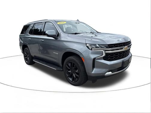 Satin Steel Metallic 2021 Chevrolet Tahoe LS