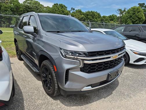 Satin Steel Metallic 2021 Chevrolet Tahoe LS