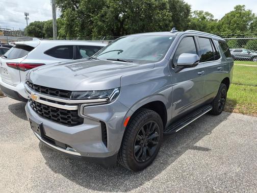 Satin Steel Metallic 2021 Chevrolet Tahoe LS