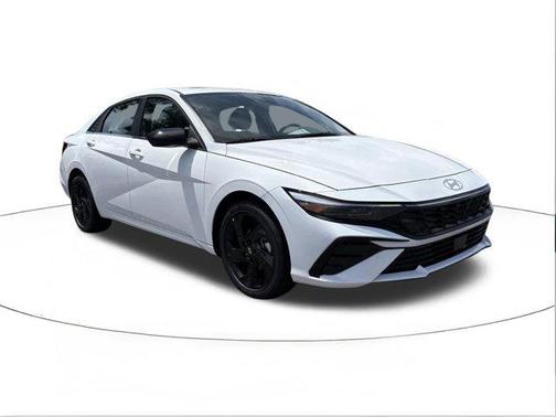 Serenity White 2026 Hyundai ELANTRA Sport