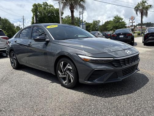 Ecotronic Gray 2025 Hyundai ELANTRA Sport