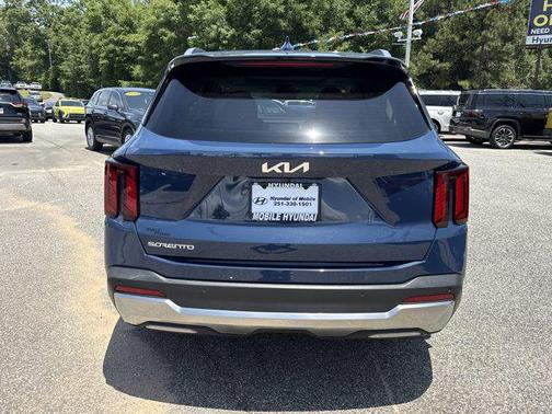 Midnight Lake Blue 2025 Kia Sorento SX