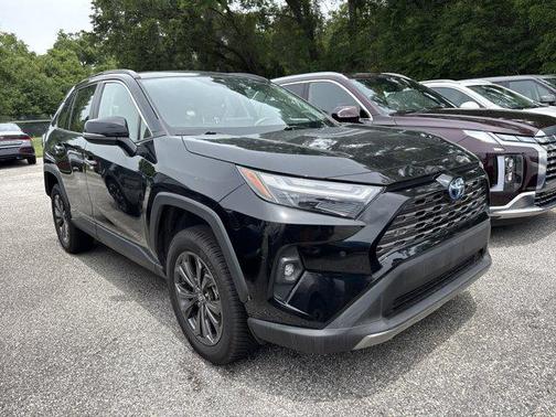 Midnight Black Metallic 2022 Toyota RAV4 Hybrid Limited