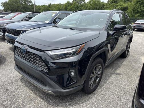 Midnight Black Metallic 2022 Toyota RAV4 Hybrid Limited
