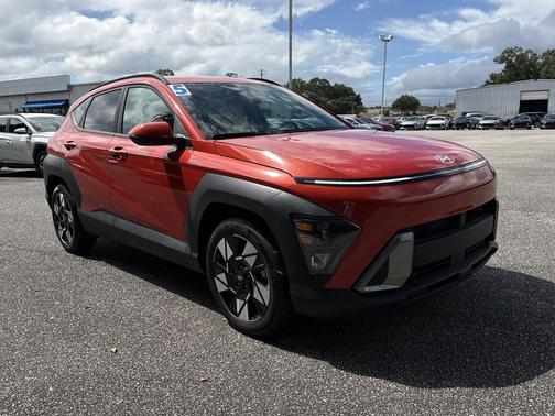 Soultronic Orange Pearl 2025 Hyundai KONA SEL