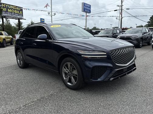 Adriatic Blue 2022 Genesis GV70 3.5T AWD Sport