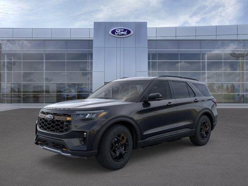 AGATE BLACK METALLIC 2026 Ford Explorer Tremor
