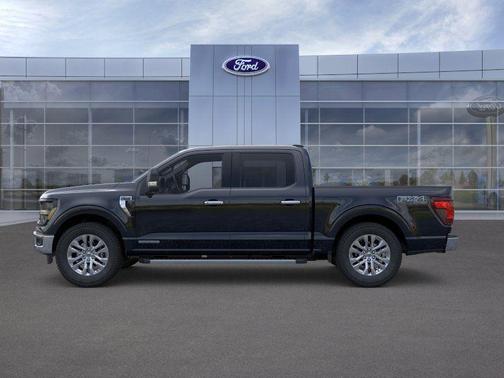 AGATE BLACK METALLIC 2025 Ford F-150 XLT
