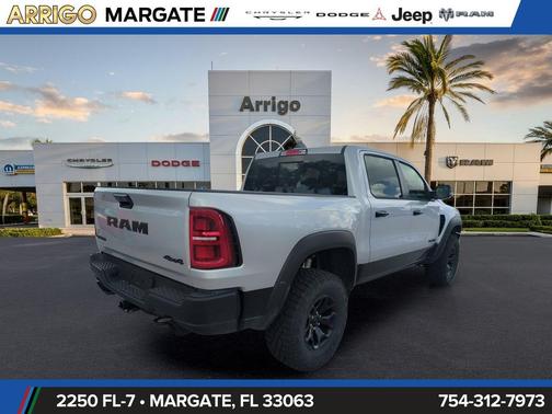 Silver Zynith 2026 RAM 1500 RHO Crew Cab 4x4 5'7' Box