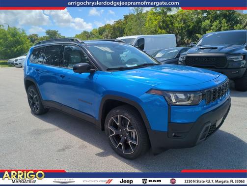 Hydro Blue Pearlcoat 2026 Jeep Cherokee Overland