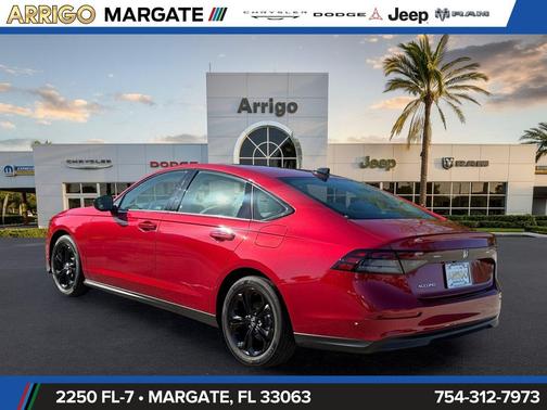 Radiant Red Metallic 2025 Honda Accord SE