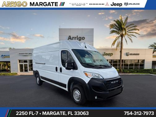 Bright White Clearcoat 2026 RAM ProMaster 2500 Tradesman